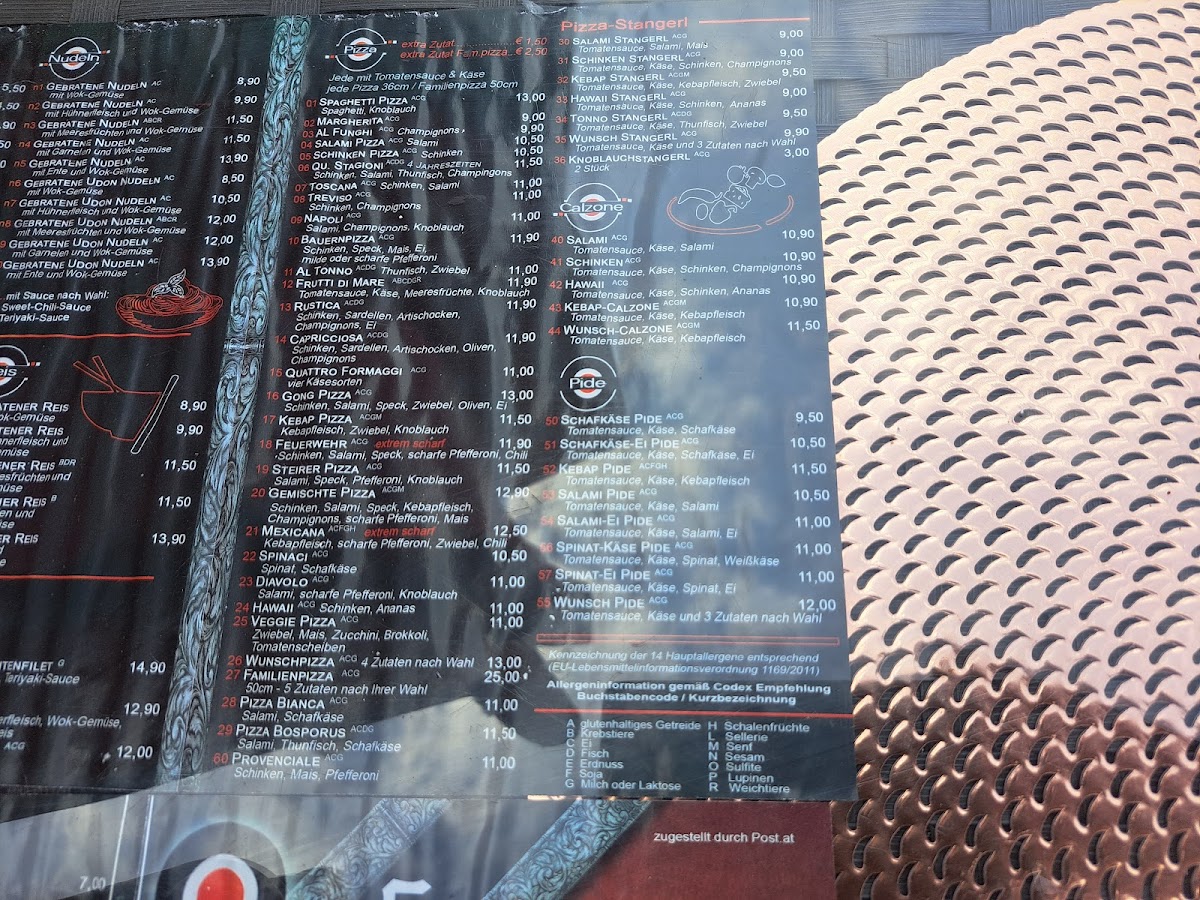 Menu Gong - Pizzeria & Asiatisch-2