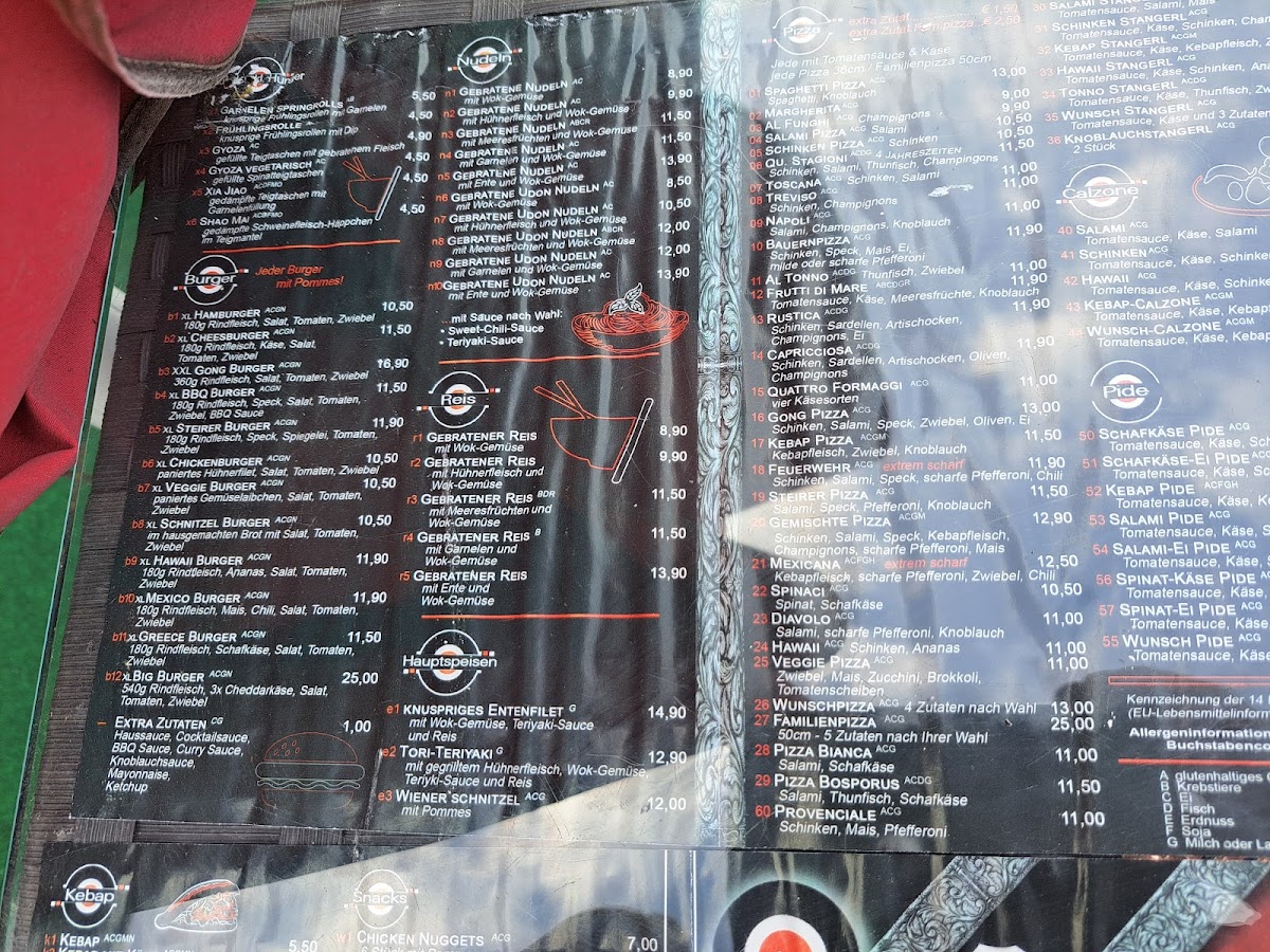 Menu Gong - Pizzeria & Asiatisch-3