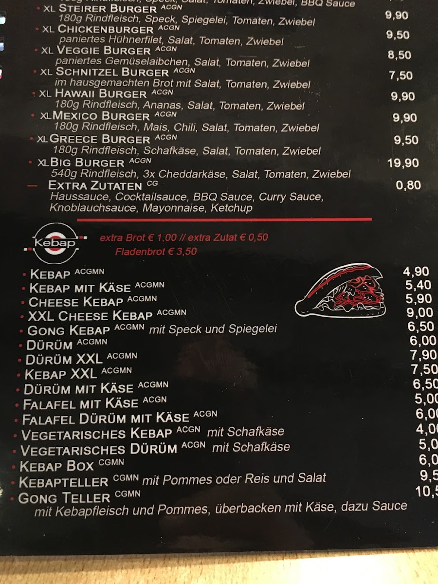 Menu Gong - Pizzeria & Asiatisch-5