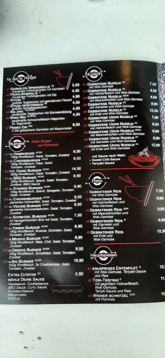 Menu Gong - Pizzeria & Asiatisch-7